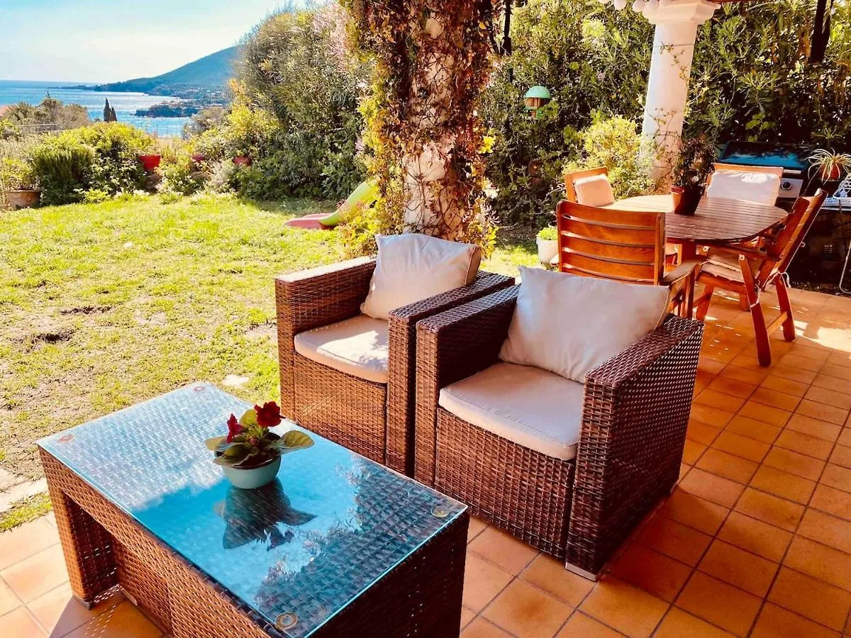 Panoramic Sea View Villa In Private Residence With Pool Theoule-sur-Mer