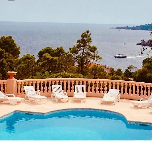 Panoramic Sea View Villa In Private Residence With Pool Theoule-sur-Mer