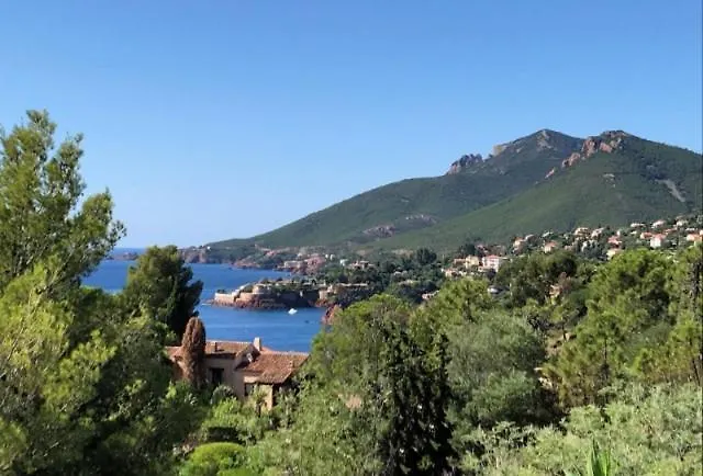 Panoramic Sea View Villa In Private Residence With Pool Theoule-sur-Mer